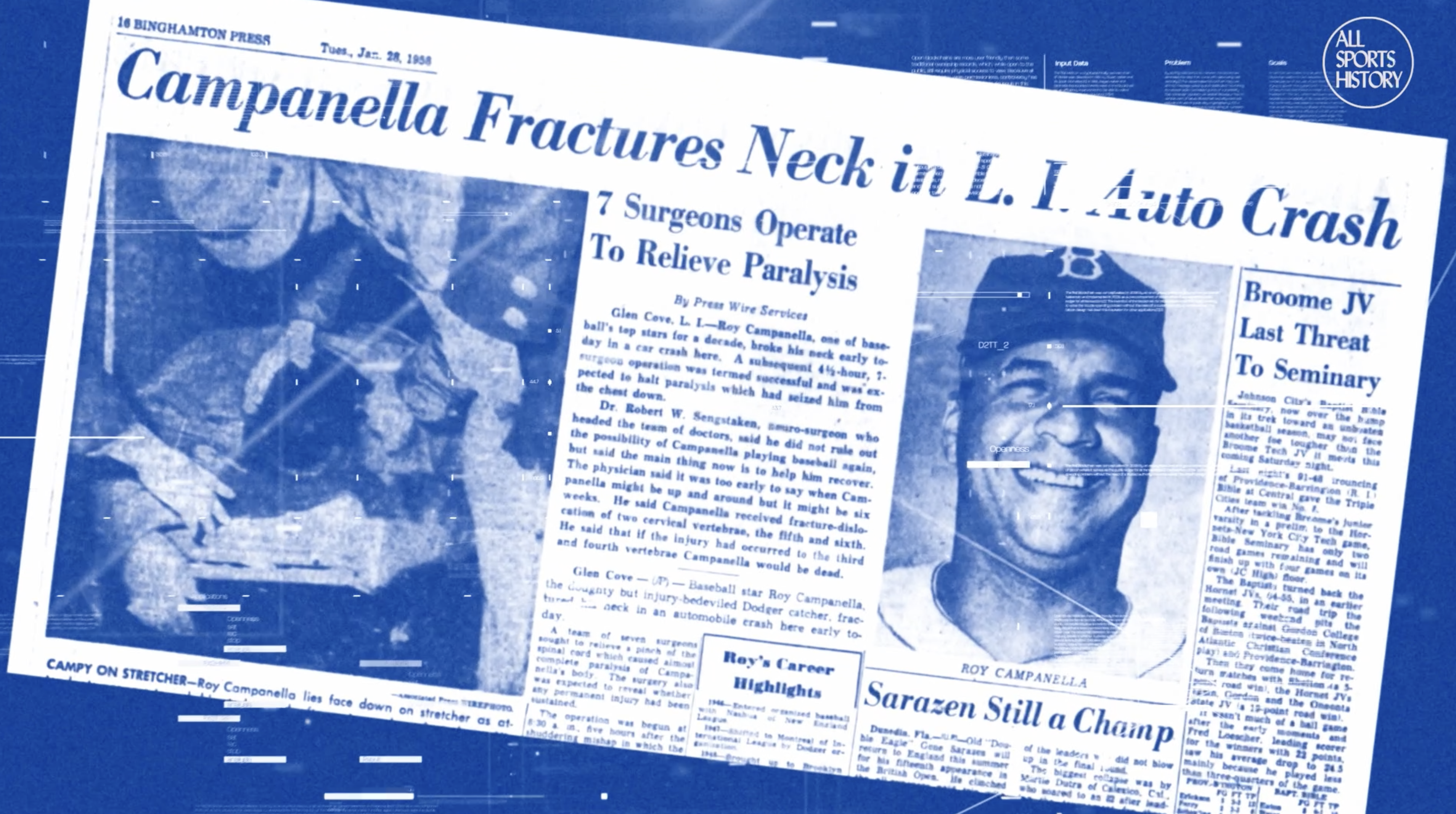 What Really Happened In The Roy Campanella Car Accident?